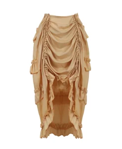 Gothic Long Half Body Skirt Victorian Clothes Vintage Skirts