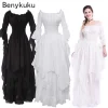 Vintage Victorian Medieval Dress Renaissance Gothic Dress Women