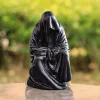Faceless Ghostly Black Robed Gothic Horror Resin Figurine